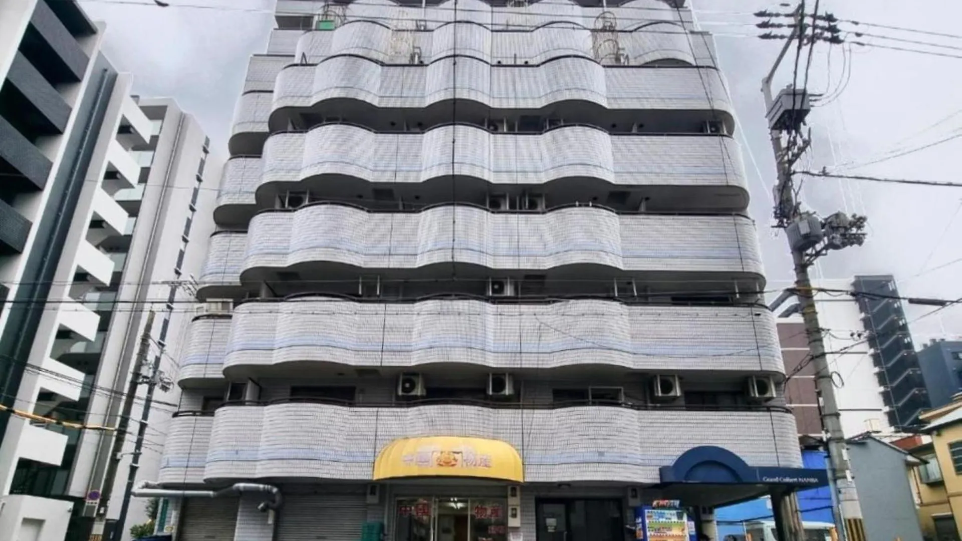難波駅 4人 徒歩5分 家 Gran505 Apartment Osaka
